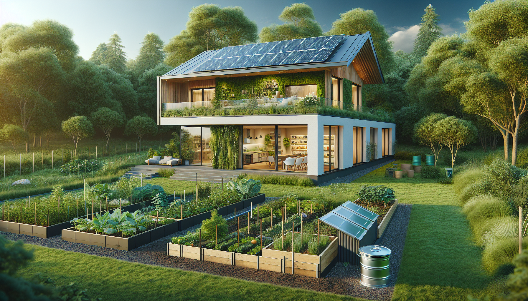 découvrez comment adopter un habitat durable pour réduire votre empreinte carbone à la maison grâce à des astuces écologiques et des solutions économes en énergie.